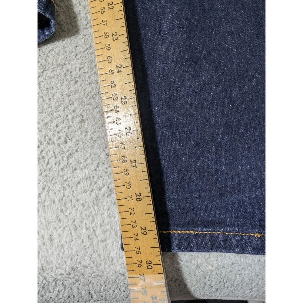 Levis Jeans Mens 38 X 30 541 Denim Zip Stretchy Straight‎ Leg Dark Wash